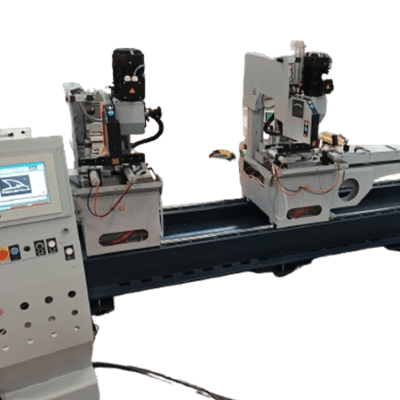 Станок для двухсторонней резки стальных профилей